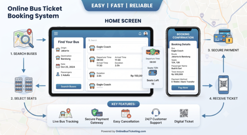 Sistem Pemesan Tiket BUS online